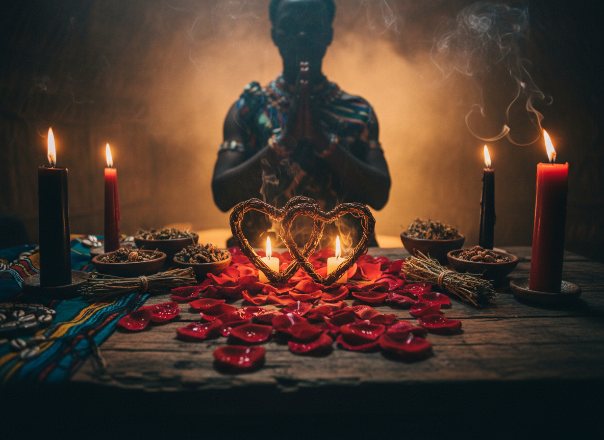 Love spell ritual by Mama Rahim